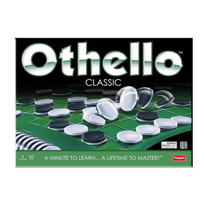 Funskool Othello board game with green board and black and white discs for strategic play