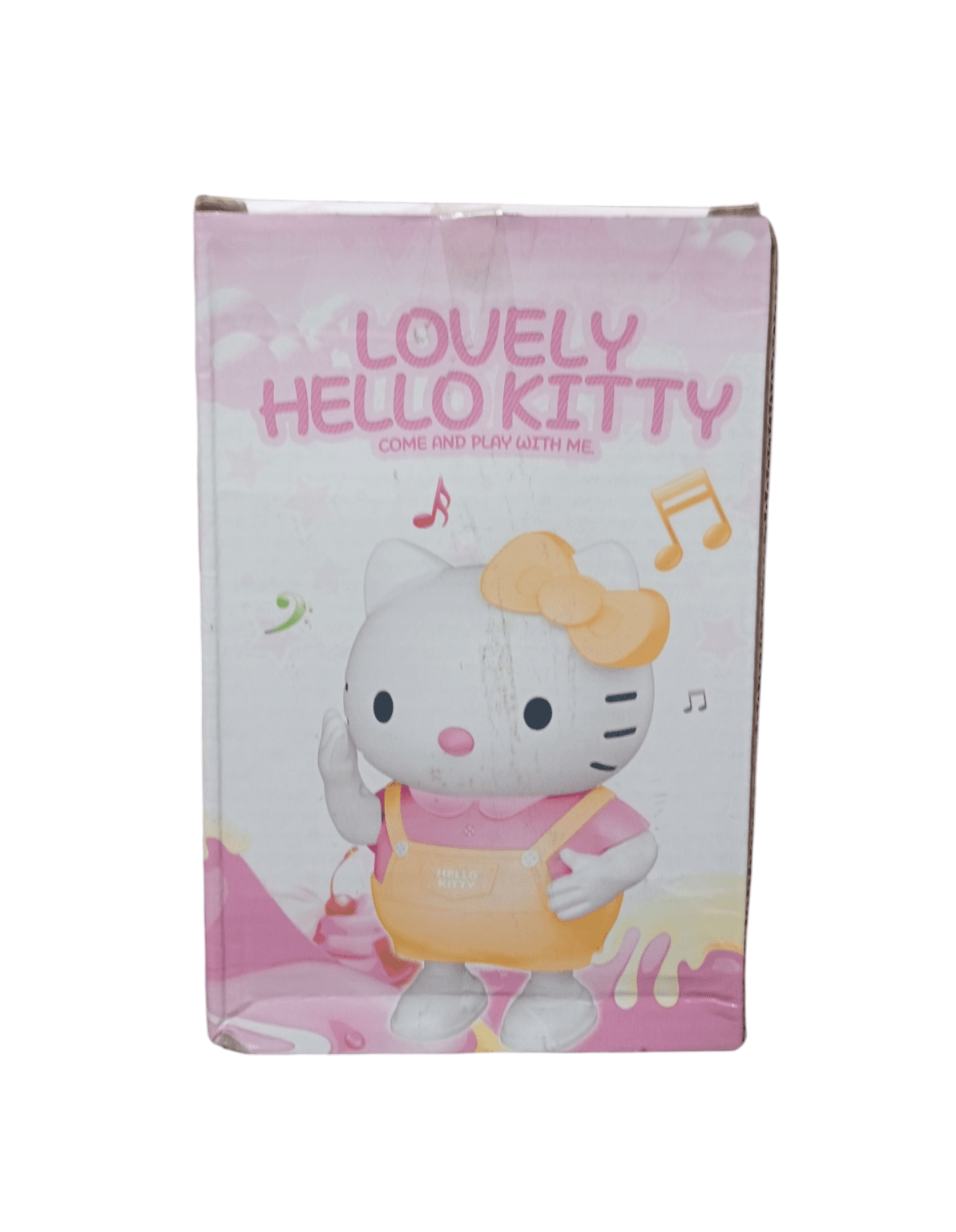 Hello Kitty musical toy for kids in pink and orange for fun and interactive play