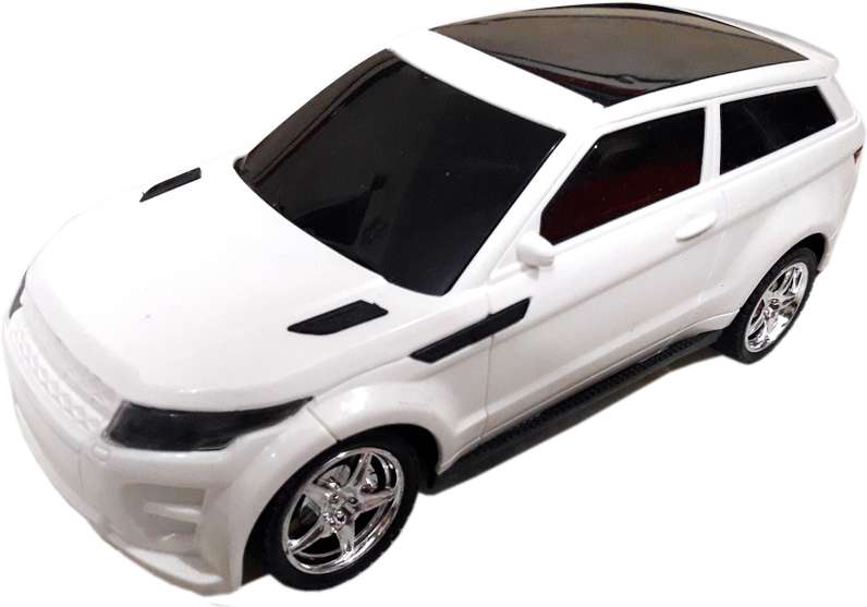 White remote control Range Rover toy car by T-Rex The Toyland with sleek design and tinted windows