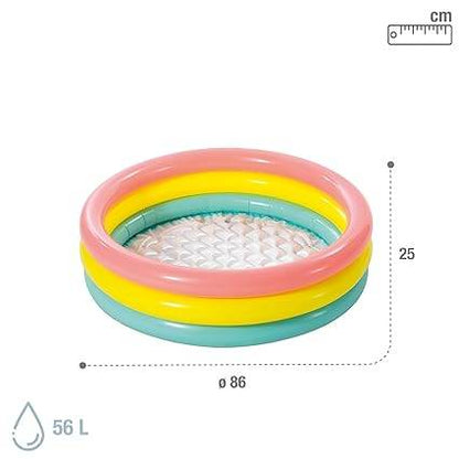 Colorful inflatable in pool for toddlers, perfect for outdoor summer play and relaxation