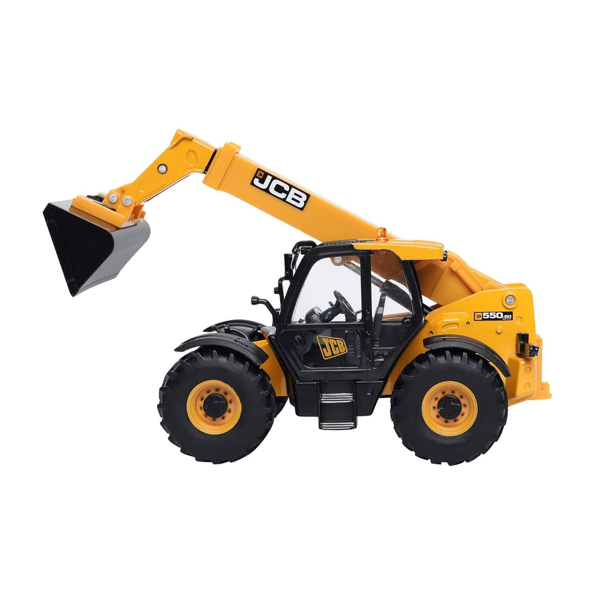 Yellow JCB truck monster toy with movable arm for kids aged 3-7 years