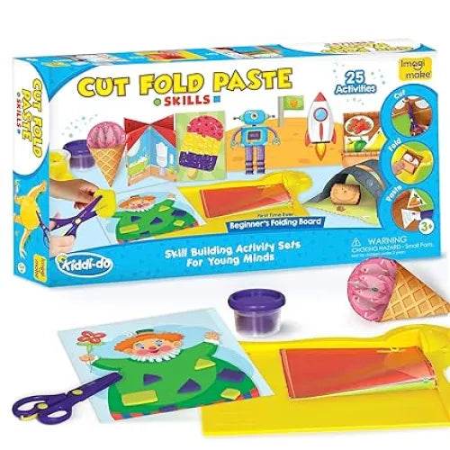 Colorful beginner folding activity board for 3+ years to enhance fine and motor skills