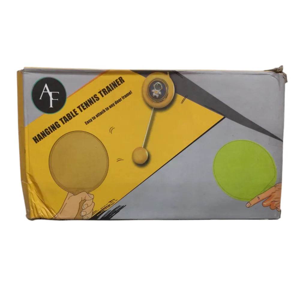 Kidology Hanging Table Tennis Self Training Indoor Gaming 2 Racket & 3 Practice Ball Portable - Double Sparring Hanging Toys Parent Child Interaction Indoor Toys For Kids - T-Rex the toyland Sitamarhi