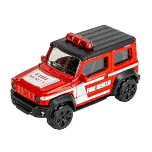 Red die cast mini Thar toy car modeled after planes: fire and rescue 2 for ages 3 and up