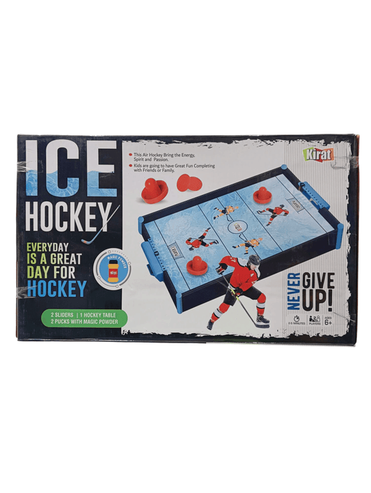 T-Rex the toyland Sitamarhi kids air hockey table with paddles and pucks for family fun