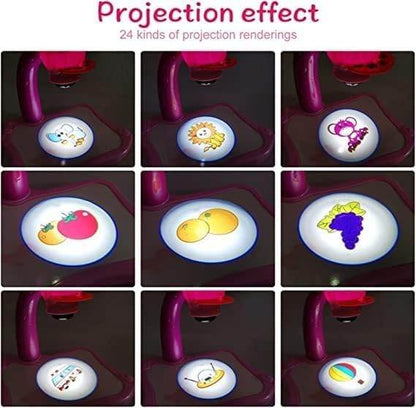 Kriiddaank Tracing Projector Set Princess - T-Rex the toyland Sitamarhi