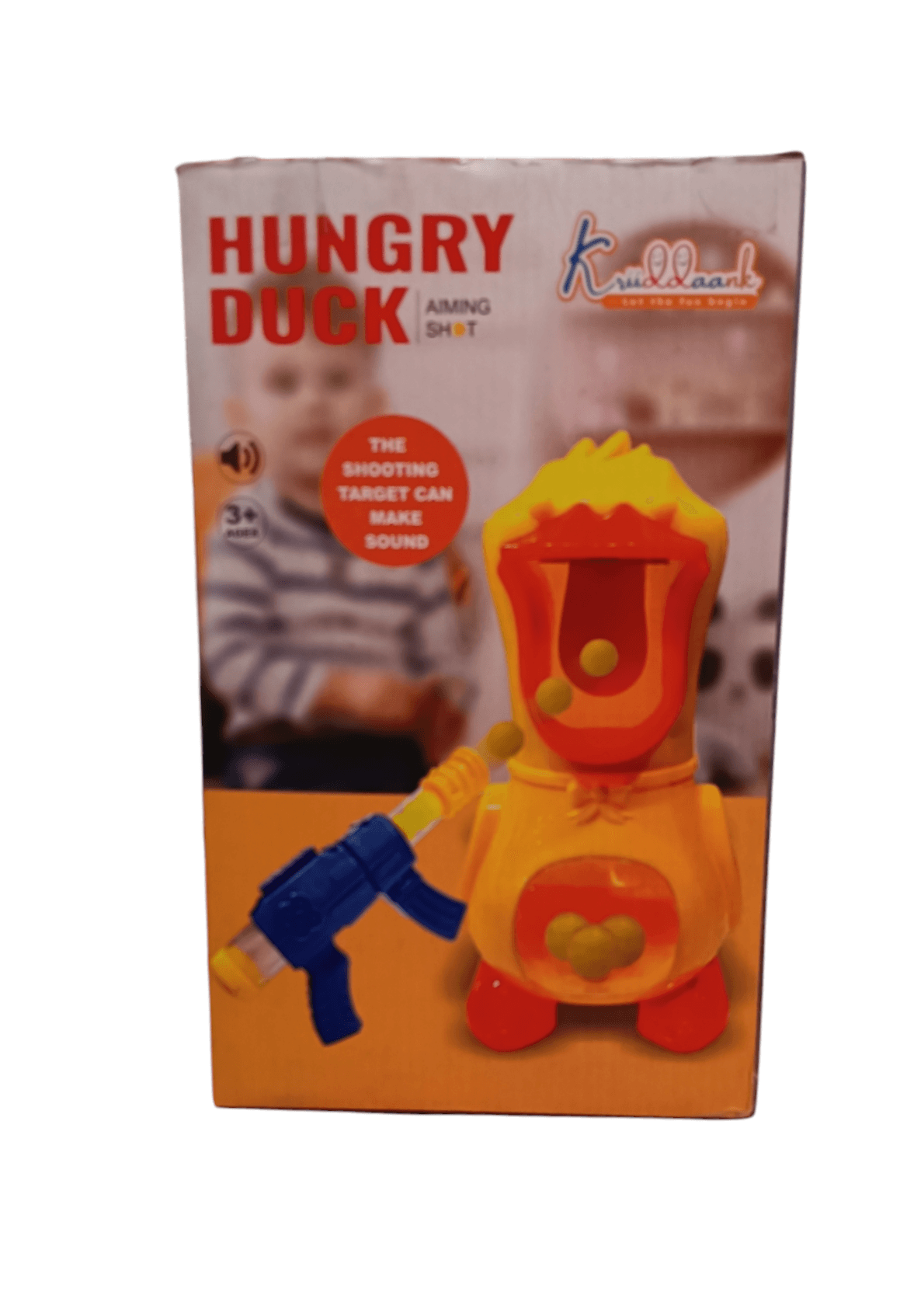 Hungry duck shooting game toy by T-Rex the toyland Sitamarhi with sound shooting target and colorful design