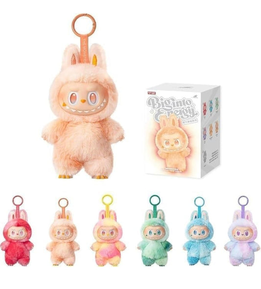 Labubu doll collectible figure plush toys in various colors with keychain by T-Rex the toyland Sitamarhi