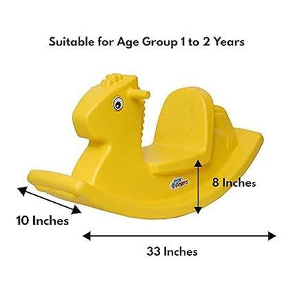 Little Fingers Beautiful Rocking Horse for Kids Boys N Girls - T-Rex the toyland Sitamarhi