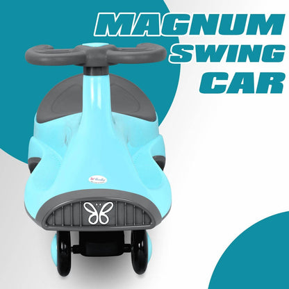 Magnum Musical with Lights Plasma car Ride On for Kids, Baby Car, Ride On Magic Car for Kids 2 to 8 Years Boys Girls (Blue) - T-Rex the toyland Sitamarhi