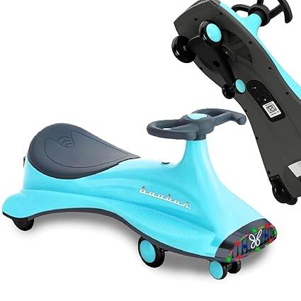 Magnum Musical with Lights Plasma car Ride On for Kids, Baby Car, Ride On Magic Car for Kids 2 to 8 Years Boys Girls (Blue) - T-Rex the toyland Sitamarhi