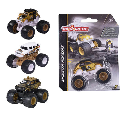 Majorette Limited Edition 9, Gold Rockerz 3 Assorted Multicolour, 3Y+ - T-Rex the toyland Sitamarhi