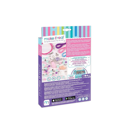 T-Rex the toyland Sitamarhi DIY jewelry kit for girls with beads and colorful strings in packaging