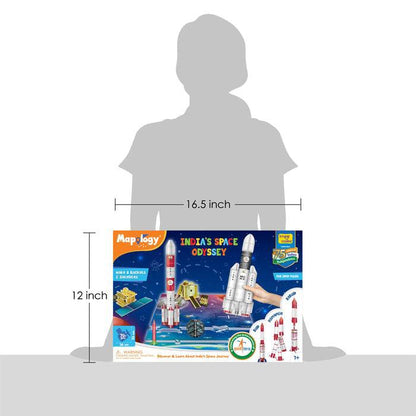 T-Rex the toyland Sitamarhi educational space toy set featuring space rockets and satellites for kids