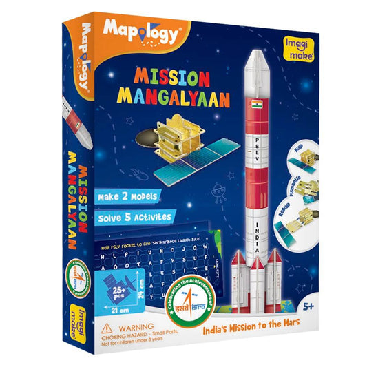 ISRO Mangalyaan educational toy by T-Rex the toyland Sitamarhi with rocket and satellite models