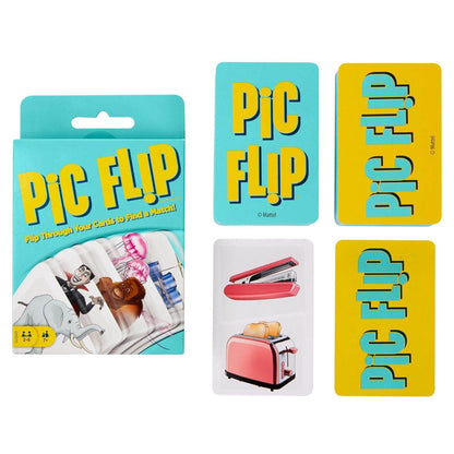 Pic Flip card game for kids with colorful match cards and fun images from T-Rex the toyland Sitamarhi