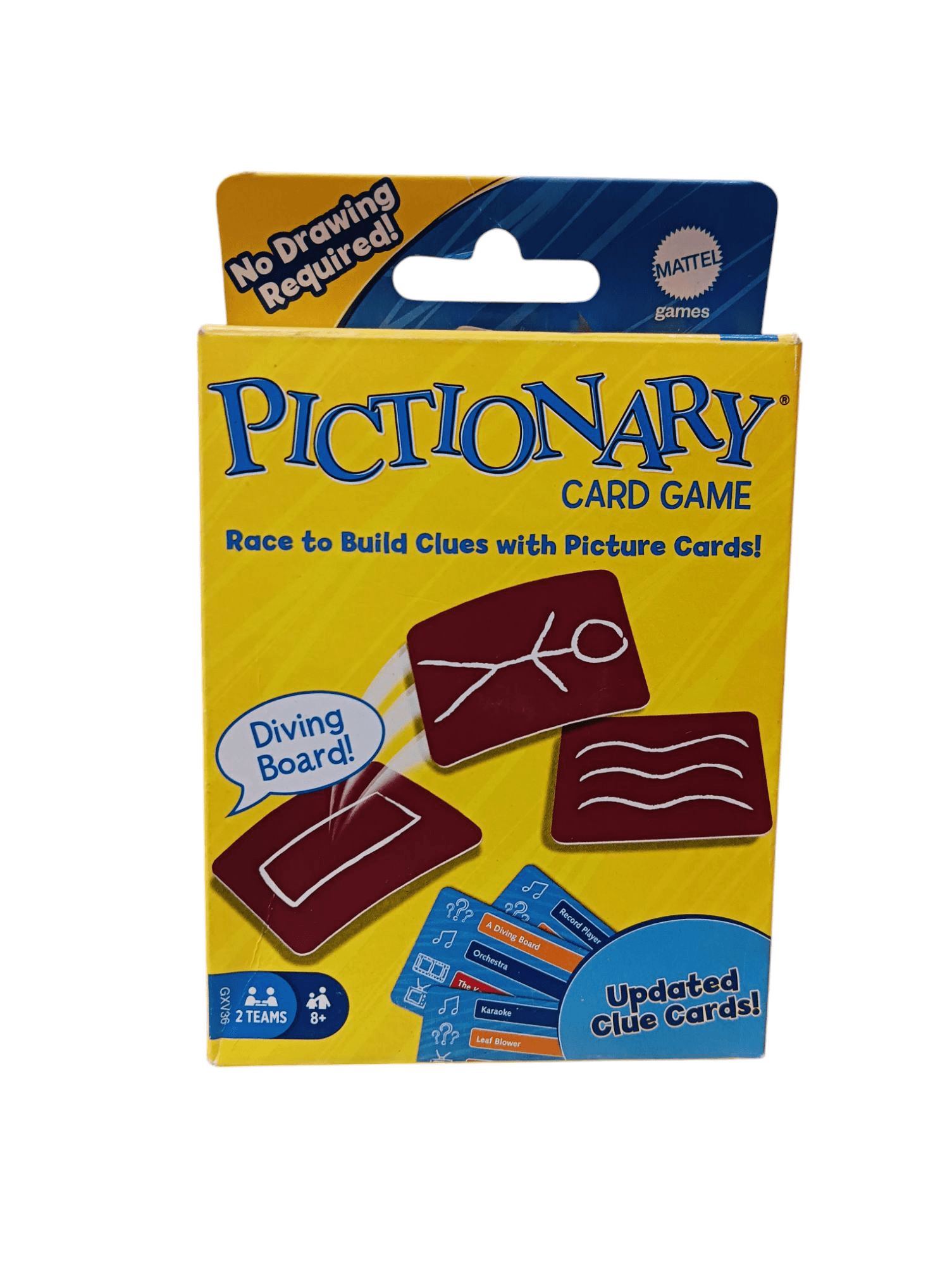 Pictionary Card Game for Adults – No Drawing Required, Updated Clue ...
