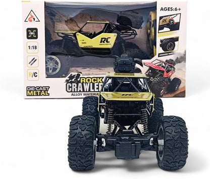 Remote Control Rock Crawler Mist Smoke Spray Function, High Speed 1:18 RC Car Toys