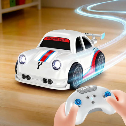 Remote Control RC Drift Racing Car Intelligent Motion Sensore with LED Lights Mini Dream Car Follow Me & Escape Mode Fall Resistant Toy Birthday Gift for for Kids Boys Girls
