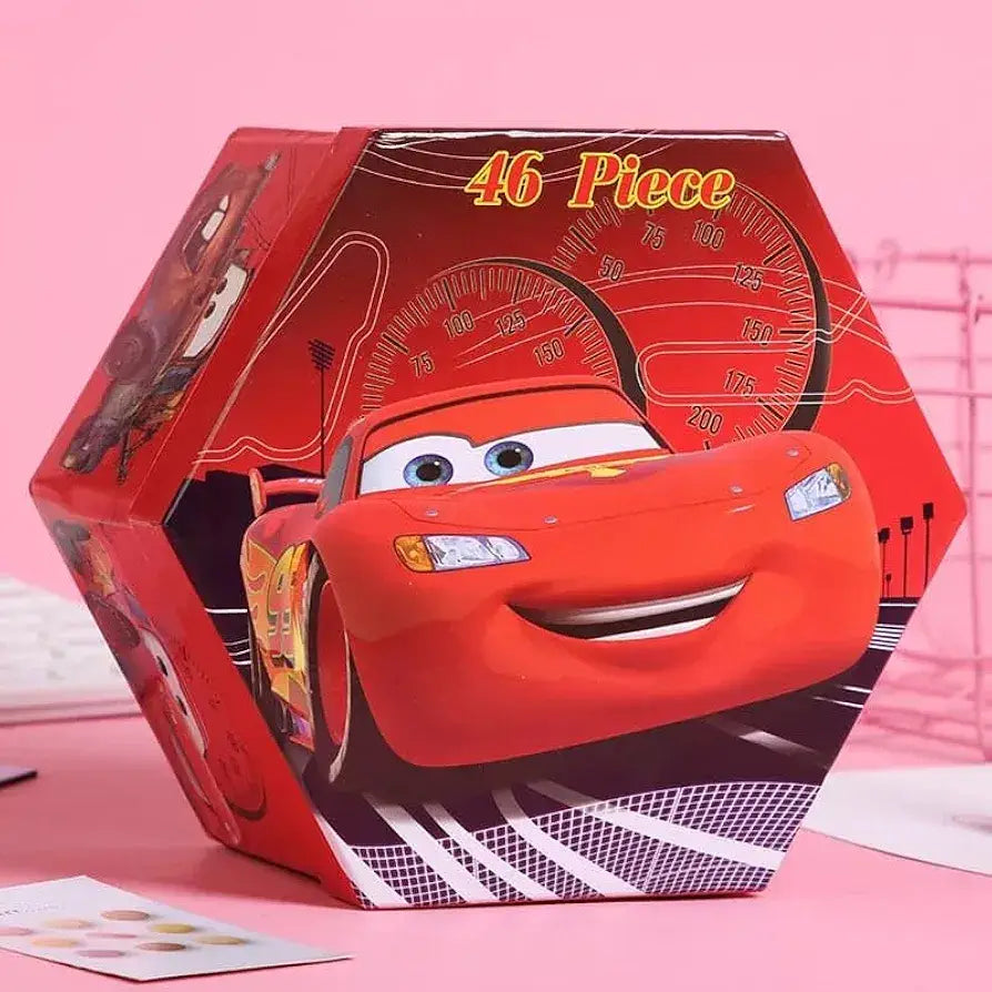 Colorful Lightning McQueen 46 piece puzzle for children ages 4 and up