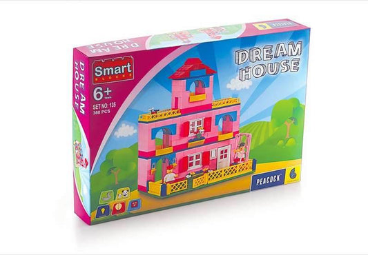 Peacock Dream House building set by T-Rex the toyland Sitamarhi with colorful blocks for kids 6 plus