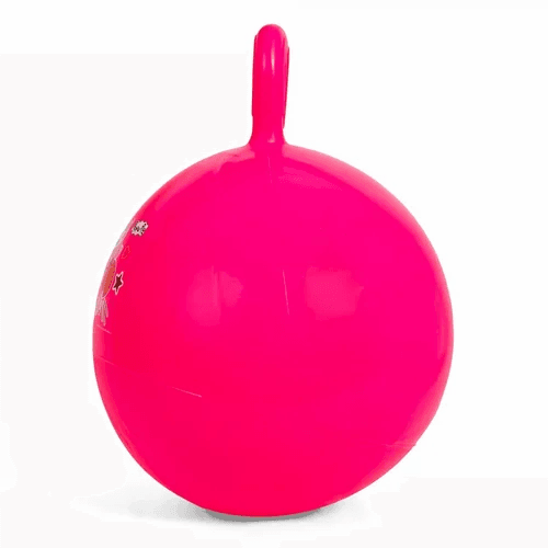 Pink hopper ball for active play, perfect as a tennis ball hopper with balls for young children
