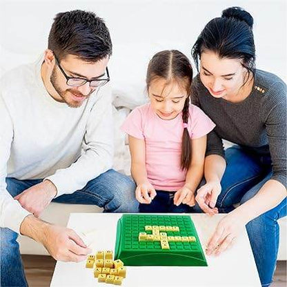 PlayMagic WordzUp|Educational Word Building Game|100 Letters Fun Board Game|Learning Puzzle Toy|Birthday & Return Gifts For Kids 6+|Creative Word Making Kids & Family Game|Upto 4 Players|Made In India - T-Rex the toyland Sitamarhi