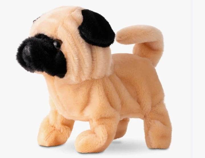 Tan FB MS Peanut Walking Dog plush toy for poodle dog toy lovers and kids