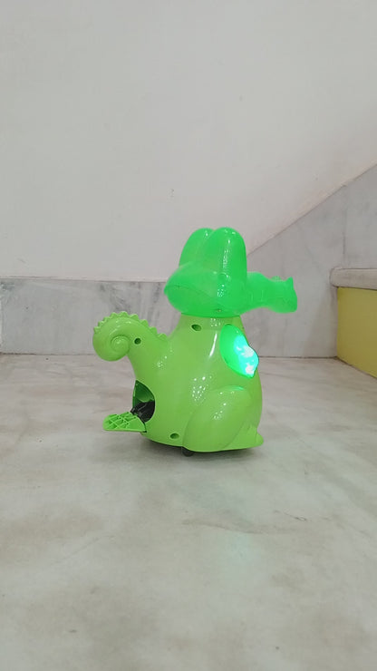 Toyzone Crocodile Bump and Go Toy - Musical Fun for Kids