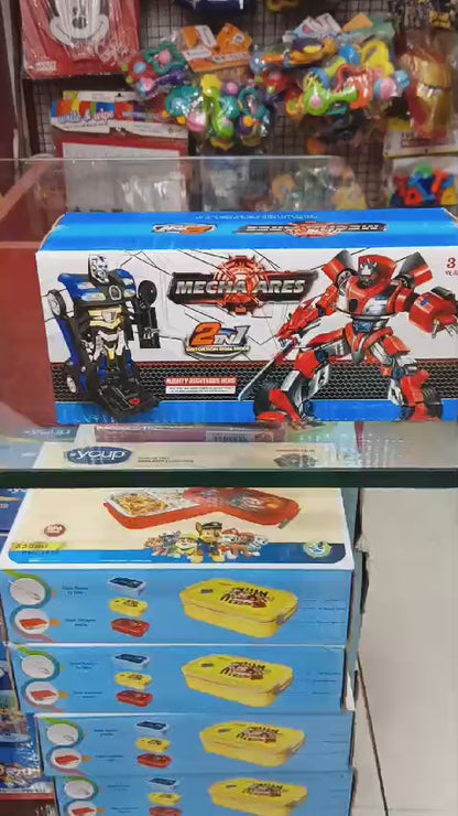 T-Rex 2 in 1 Transformer Toy Car - Musical Robot Car