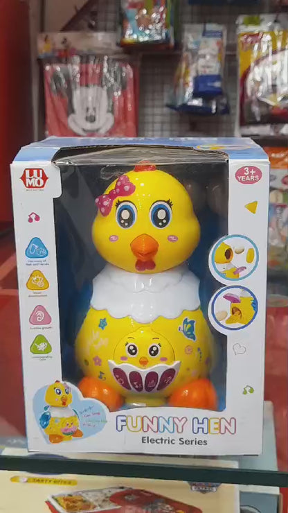 LUMO Battery Operated Hen Toy for Kids - Musical Fun
