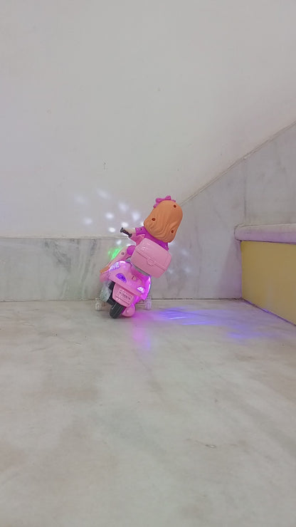 T-Rex Battery Operated Motorcycle Toy for Girls - Musical