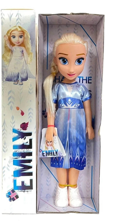 Princess Emily Snow Queen Fashion Doll Toys Kids Gift 40cm (Multicolor) - T-Rex the toyland Sitamarhi