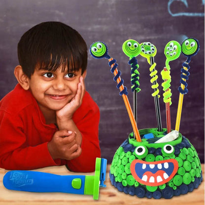 Quill On - Super Quiller - Automated Multifunction Quilling Tool - Blue - T-Rex the toyland Sitamarhi