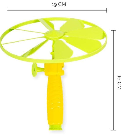 Ratna's Aero Spin Flying Disc Spinning Top Toy Set, Indoor Outdoor Game for Kids Ages 4+ Years - T-Rex the toyland Sitamarhi