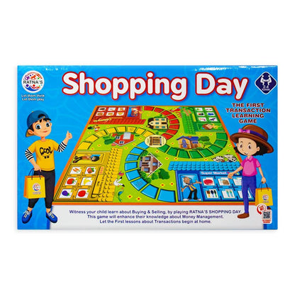 Prem Ratna award winning educational board game Shopping Day teaches kids about buying selling and money management