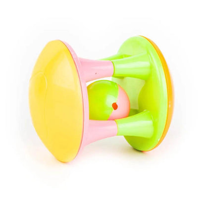 Colorful baby rattle gift set with yellow, pink, and green parts by T-Rex the toyland Sitamarhi
