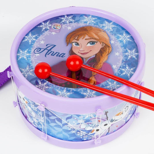 Ratna's Disney Musical Drum Junior Frozen Printed Musical Instrument Toy Drum Set with 2 Sticks & Hanging Strap for Toddlers, Kids - T-Rex the toyland Sitamarhi