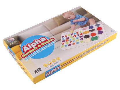 Ratna's Educational Alpha, Numbers & Shapes for Kids. Let Them Learn The Combo of Alphabet,Number and Shapes - T-Rex the toyland Sitamarhi