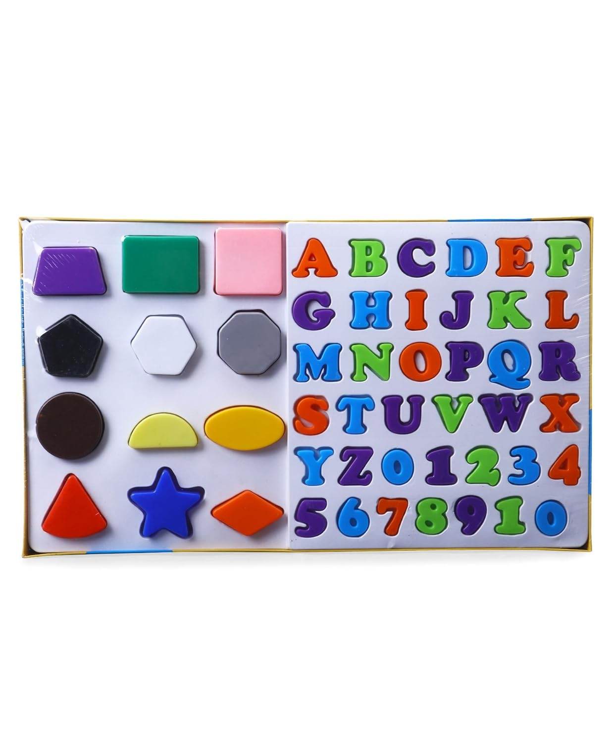Ratna's Educational Alpha, Numbers & Shapes for Kids. Let Them Learn The Combo of Alphabet,Number and Shapes - T-Rex the toyland Sitamarhi