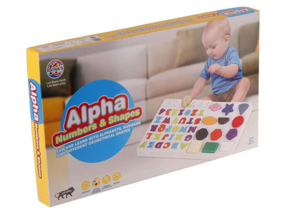 Ratna's Educational Alpha, Numbers & Shapes for Kids. Let Them Learn The Combo of Alphabet,Number and Shapes - T-Rex the toyland Sitamarhi