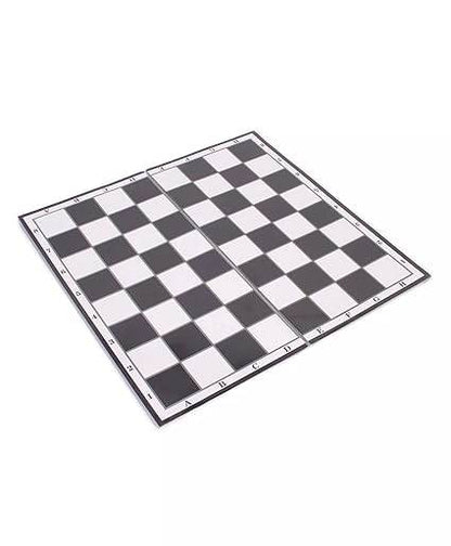 Ratna's Emperor Chess Set Board Game with Folding Chess Board and Black & White Chessmen's for Kids & Adults - T-Rex the toyland Sitamarhi