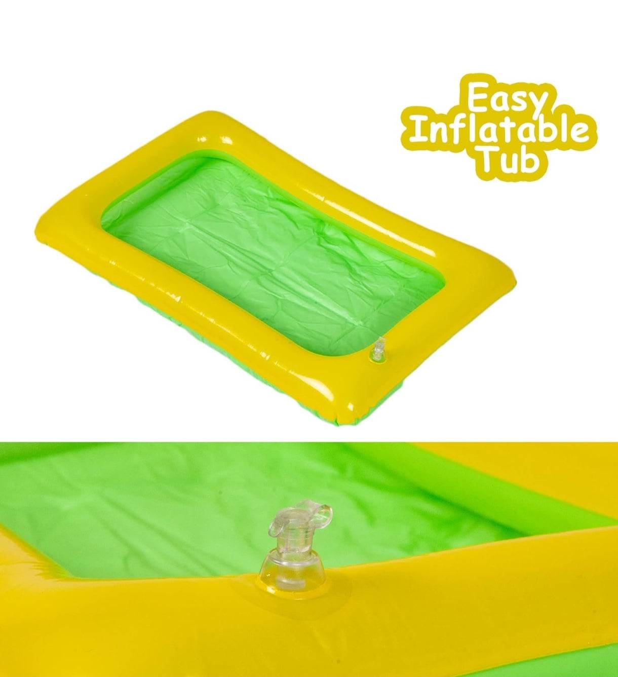 Ratna's Fantasy Sand 500 Grams Pink Colour with Inflatable Tray, 1 Big Mould, 6 Small Moulds & 1 Toy Plastic Knife | Smooth, Non Sticky Kinetic Sand Set for Kids - T-Rex the toyland Sitamarhi