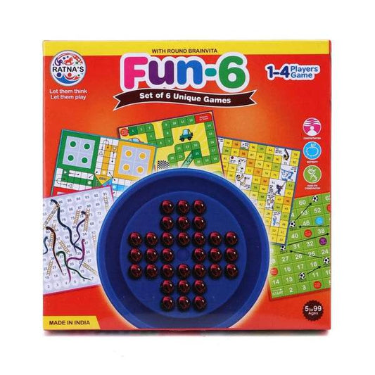 Ratna's Fun 6 - Set of 6 Unique Games - T-Rex the toyland Sitamarhi