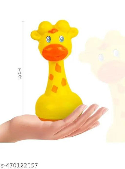 Ratna's Giraffe Roly Poly Push and Wobble Sound Toy for Kids 8+ Months, Bright Colours - T-Rex the toyland Sitamarhi