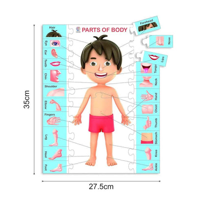 Ratna's Knowledge Bank - 1 Jigsaw Puzzle for Kids 3+ - T-Rex the toyland Sitamarhi