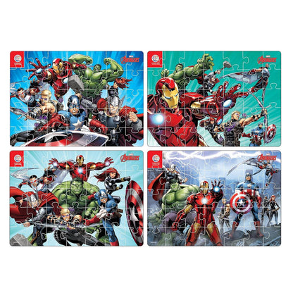 Prem Ratna Marvel Avengers puzzle 140 pieces featuring Iron Man, Hulk, Captain America, Thor, and Black Widow