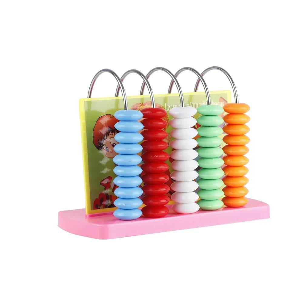 Ratna's Ratnas Educational Abacus Junior for Kids to Learn to Count, Add & Subtract with Colourful Beads - T-Rex the toyland Sitamarhi