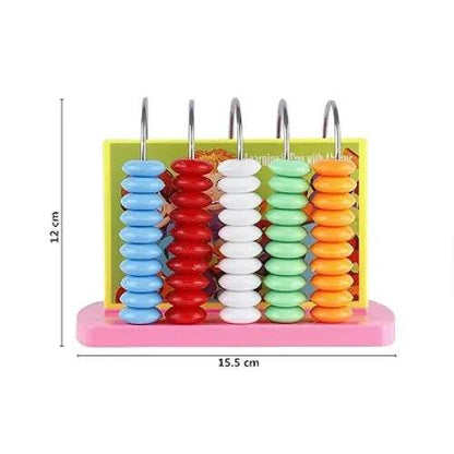 Ratna's Ratnas Educational Abacus Junior for Kids to Learn to Count, Add & Subtract with Colourful Beads - T-Rex the toyland Sitamarhi