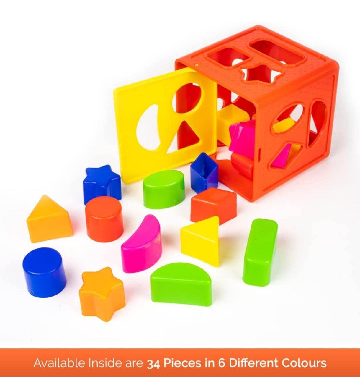 Ratna's Shape sorter & Stacker 2in1 Toy for Kids 2+ - T-Rex the toyland Sitamarhi